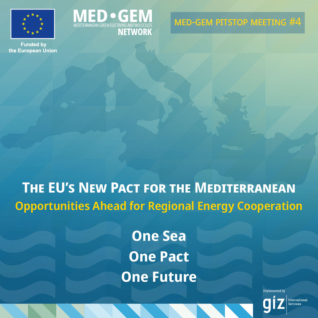 Insights from MED-GEM Pitstop Meeting #4  13 November 2025 - Online