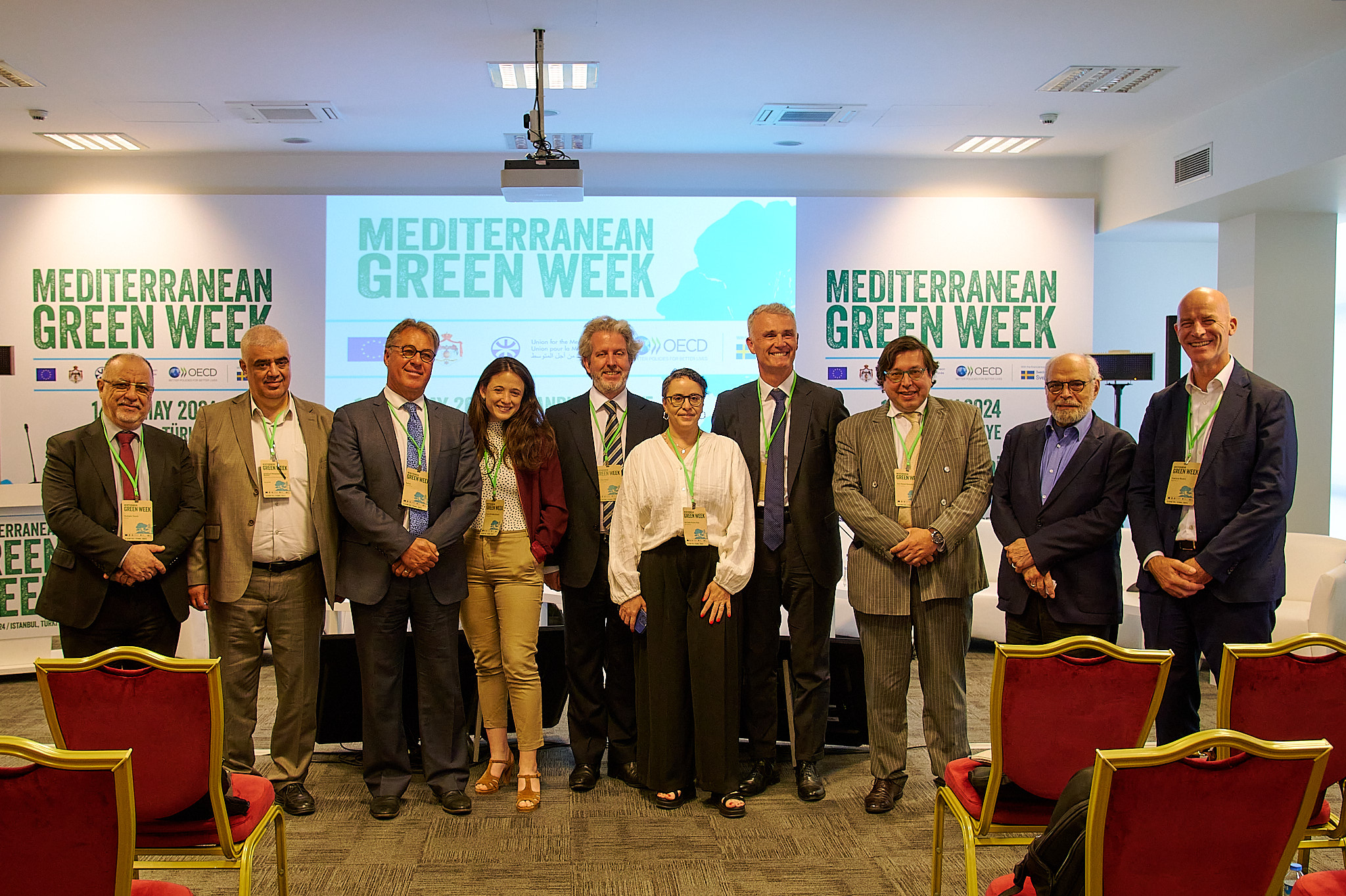 Photo de groupe à la Mediterranean Green Week