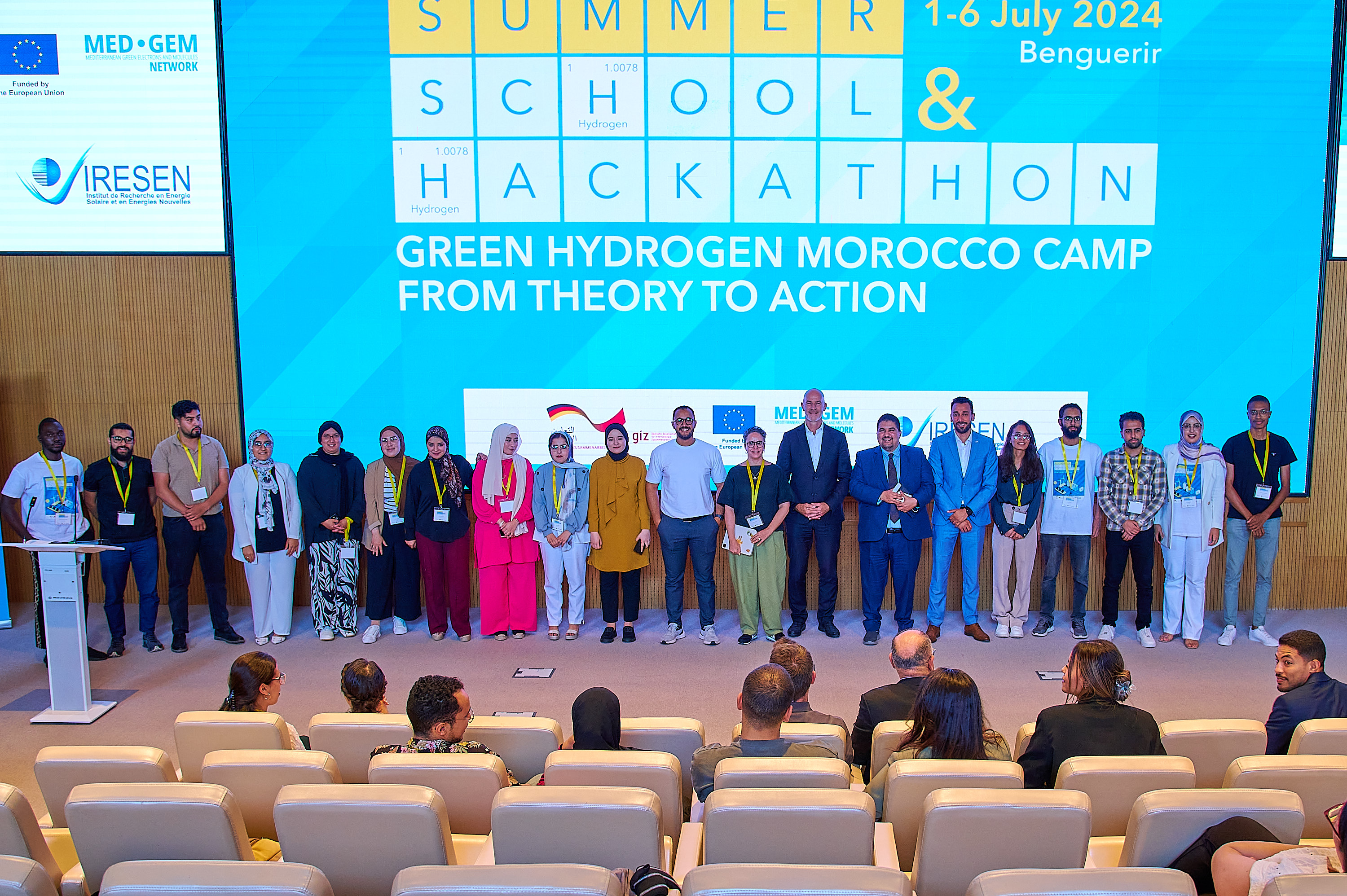 The finalists of the GH2 Morocco Hackathon