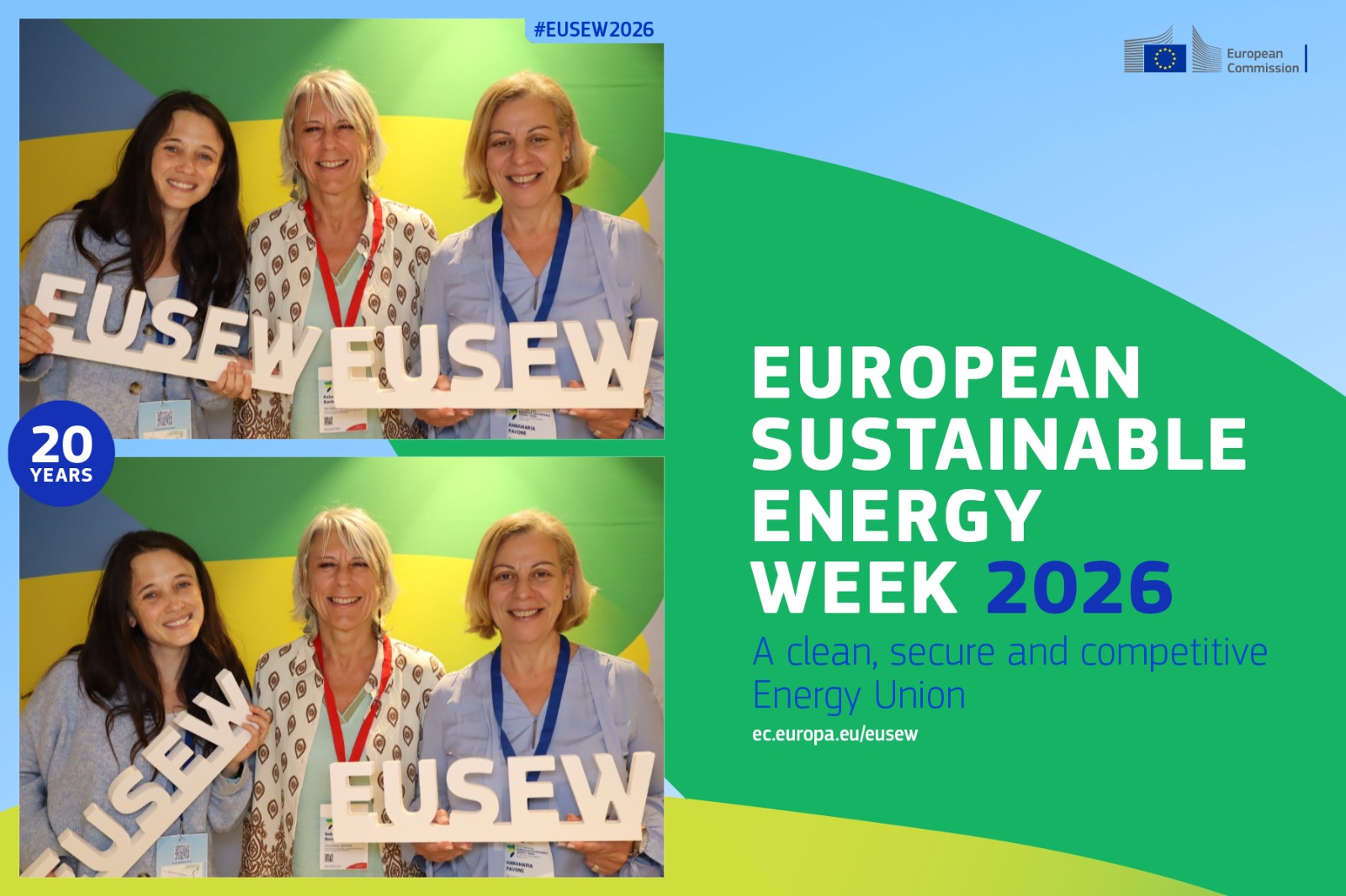 On 9 June 2026, the European Commission officially launched the Trans-Mediterranean Renewable Energy and Clean Tech Cooperation (T-MED) initiative at the European Sustainable Energy Week (EUSEW). MED-GEM Network was represented by Tiziana de Harlez, project manager, who attended the inaugural keynote delivered by Commissioner for the Mediterranean Dubravka Šuica aand had the opportunity to meet the initiative's implementing partners on the ground.