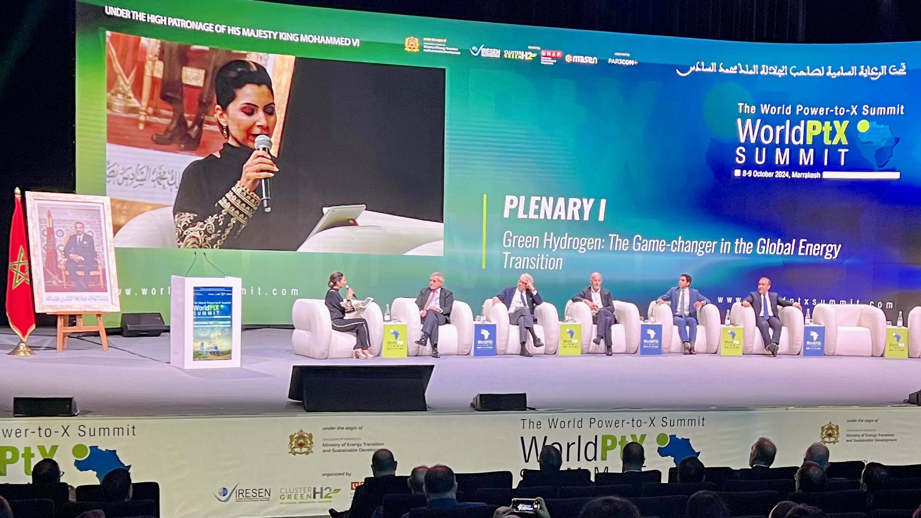 Opening session of the World Power-to-X Summit at Marrakech