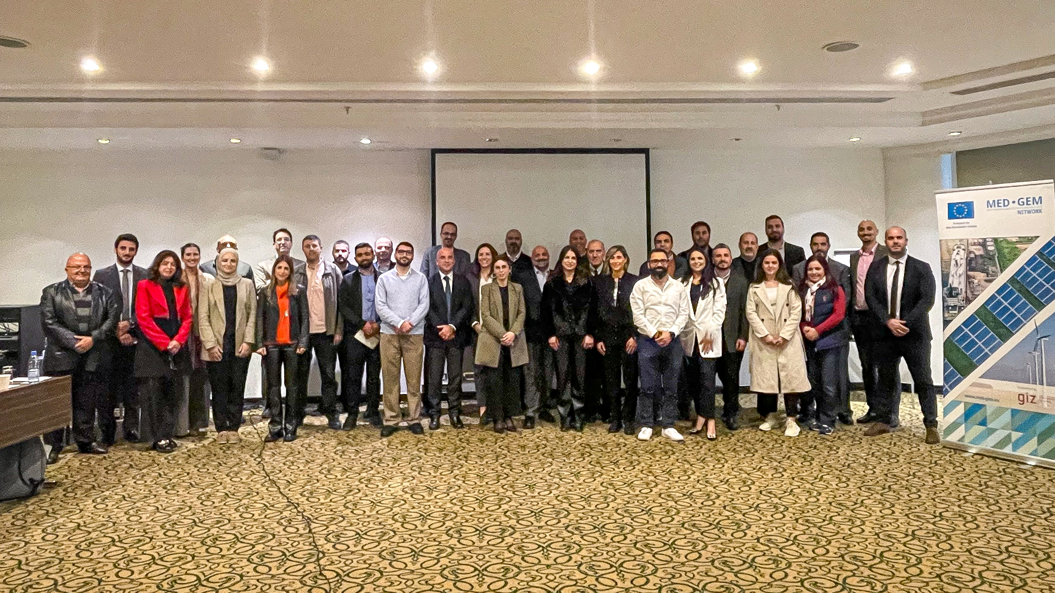 Group photo during the World Energy Council meeting @ Beirut | 23/02/2024