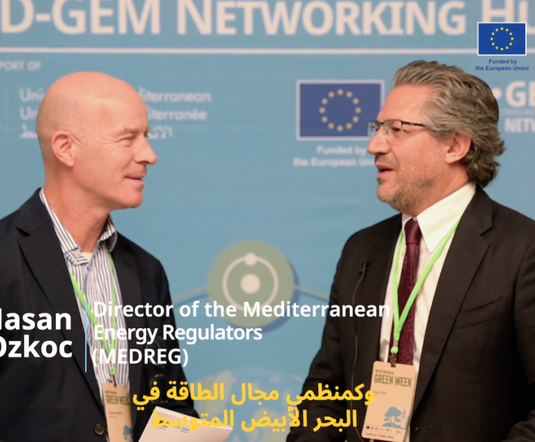 In a recent conversation with Frank Wouters director of MED-GEM Network during the first Mediterranean Energy Week in Istanbul, Hasan Ozkoc, Director of the Mediterranean Energy Regulators (MEDREG), shed light on the challenges and prospects of fostering a unified energy market across the Mediterranean region. Below, we delve into the highlights of his discussion with Frank Wouters, Director of MED-GEM.