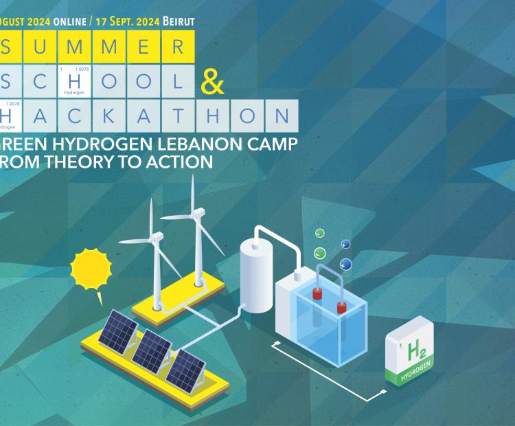 Green Hydrogen Lebanon Camp Poster