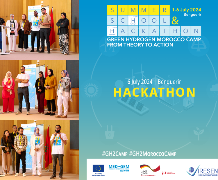 Finalists of the GH2 Morocco Hackathon 