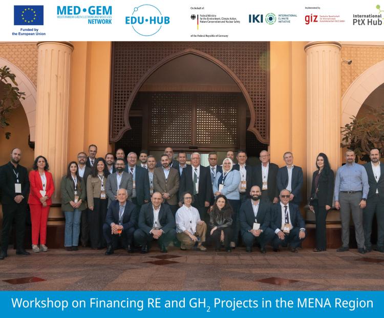 Finance Training on Green Hydrogen and Renewable Energy Projects, held in Abu Dhabi on 14–15 January 2026.