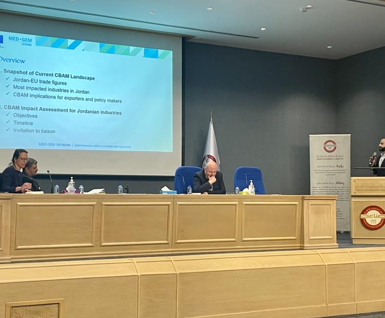 MED-GEM Network Contributes to Jordan’s CBAM Readiness Dialogue in Amman