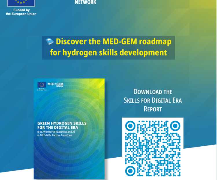 Green Hydrogen Skills for the Digital Era Jobs, Workforce Readiness and AI in MED-GEM Partner Countries