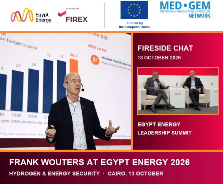 Frank Wouters at Egypt Energy 2026: putting hydrogen to work for energy security