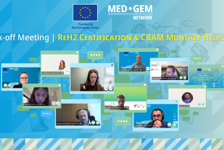 ReH2 Certification & CBAM Helpdesk poster