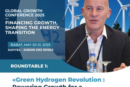 frank Wouters speaking at Amadeus Institute's Global Growth Conference – GGC 2025, on May 20 in Raba