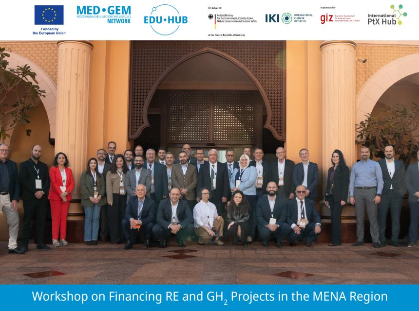 Finance Training on Green Hydrogen and Renewable Energy Projects, held in Abu Dhabi on 14–15 January 2026.