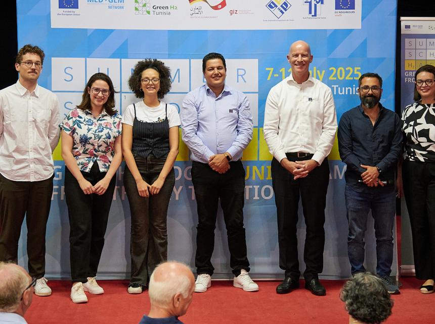 The winning team
