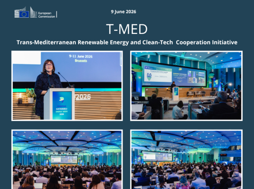 MED-GEM at the official launch of T-MED during EUSEW 2026