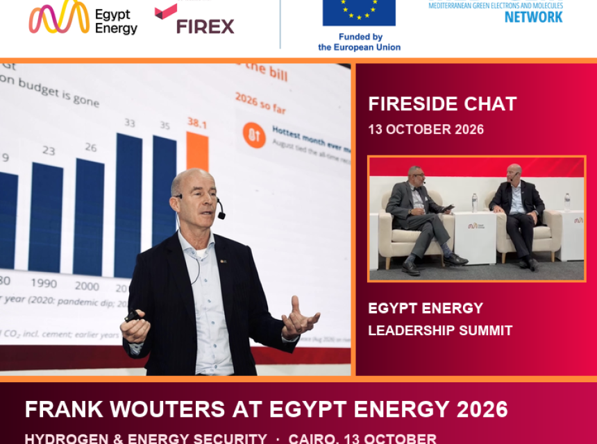 Frank Wouters at Egypt Energy 2026: putting hydrogen to work for energy security